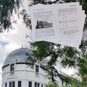 Zoektocht en stadsspel 'Mode in Antwerpen' van Walk & Play door Natacha Van de Peer