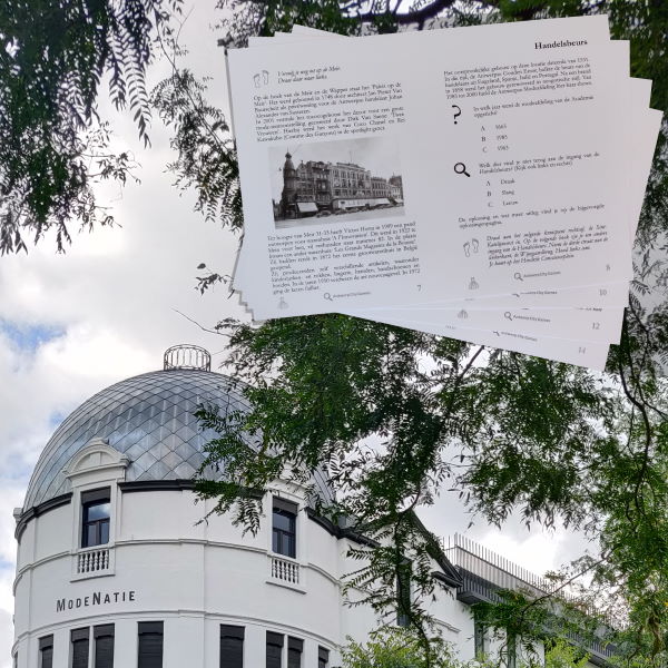 Zoektocht en stadsspel 'Mode in Antwerpen' van Walk & Play door Natacha Van de Peer