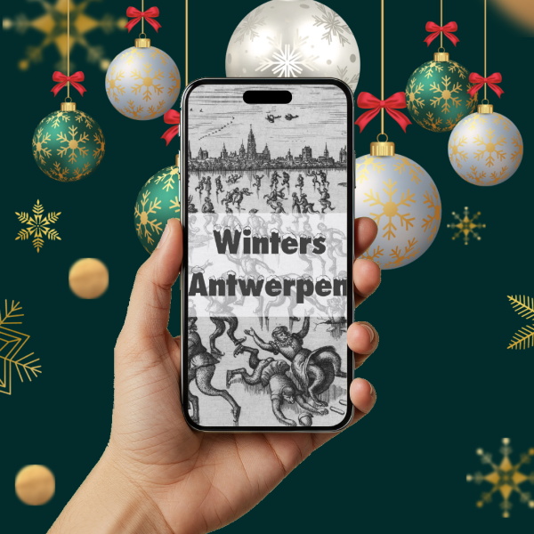 Digitaal stadsspel 'Winters Antwerpen' van Walk & Play door Natacha Van de Peer